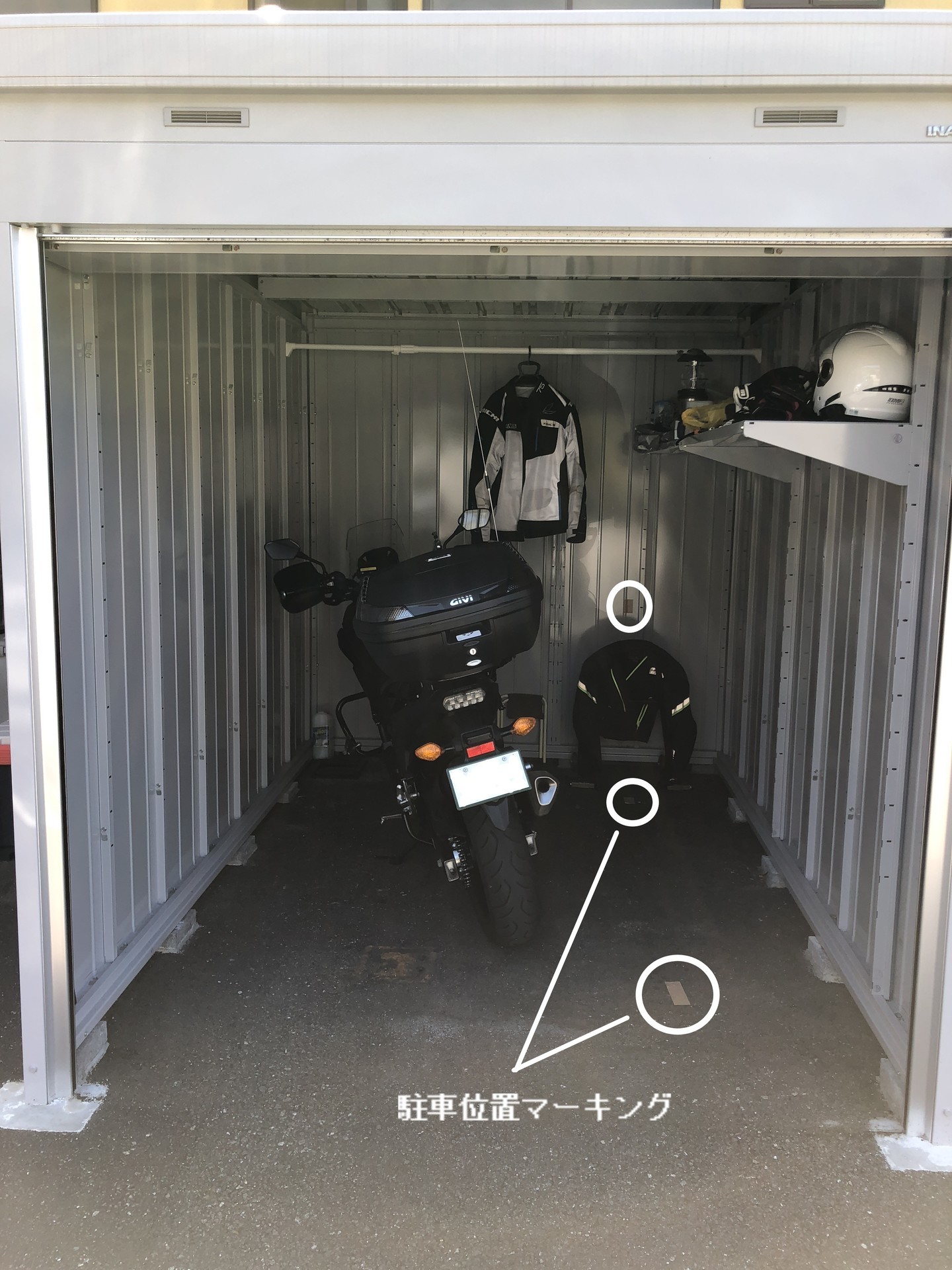 ゴールドウイングの受け入れ準備でバイク用ガレージの整理整頓: 雑記